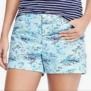 Old Navy The LE Pixie Beach Scene Shorts Sz 8
